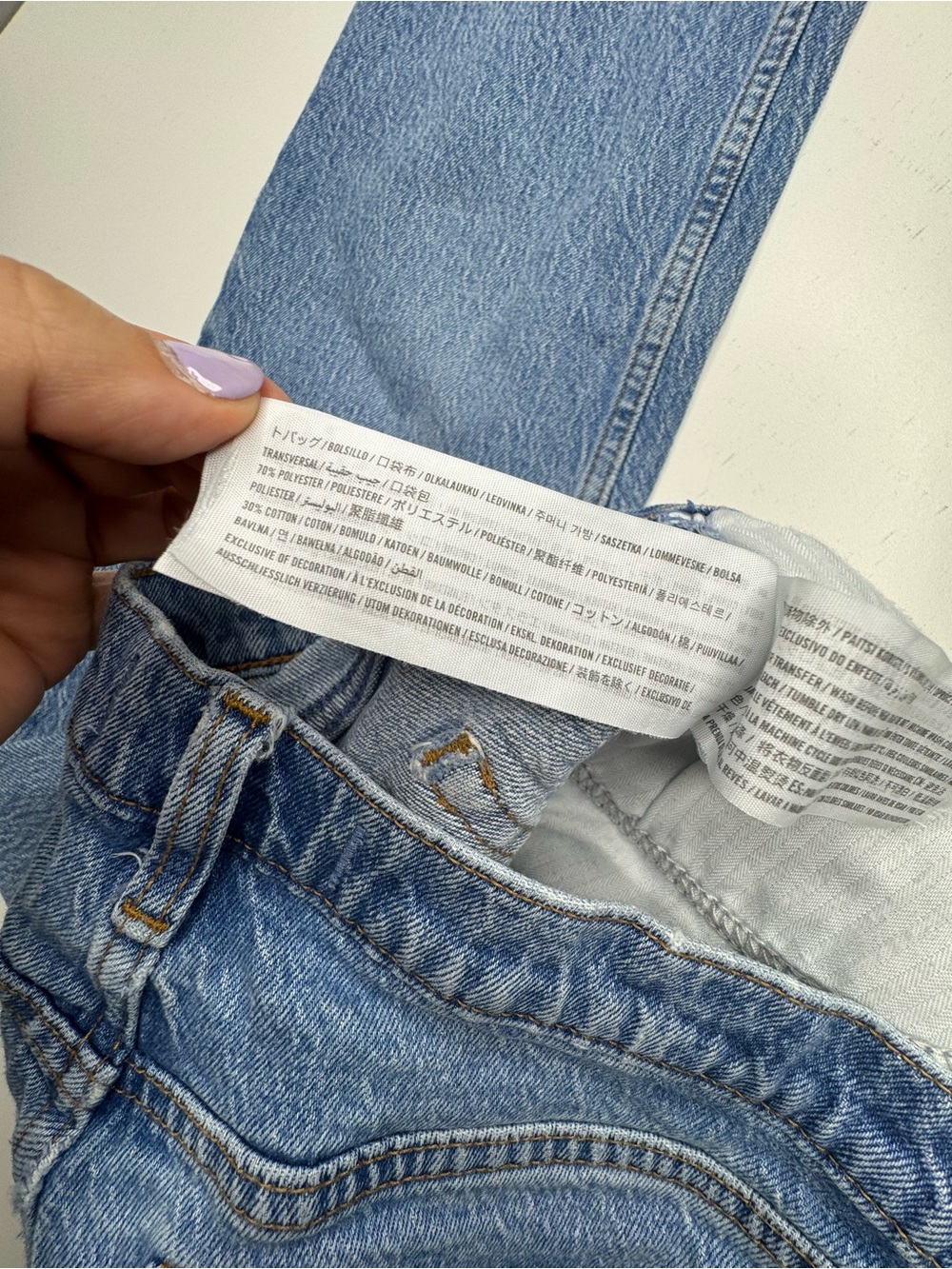 Abercrombie & Fitch ‘90s Straight Mid Rise Jeans Size 29/8L - Picture 12 of 12